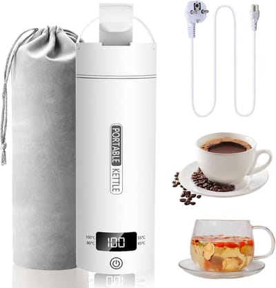 Elektrische waterkoker - Reis waterkoker - Snel water koken - Intelligente temperatuurregeling - 500 ml - Wit