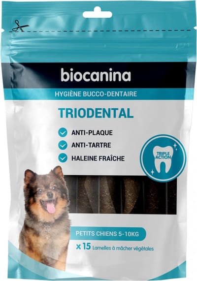 Biocanina Triodental Small Dogs 15 Groentereepjes