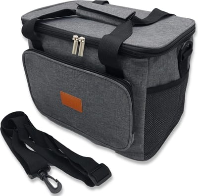 GOAT Outdoor 4 laags geïsoleerde Koeltas - Lunchtas 15 liter - Grijs - Excl. Koelelementen