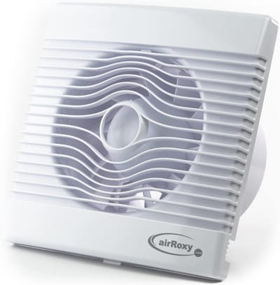 Badkamerventilator met Hygrostaat - 100mm Vochtsensor voor Badkamer, Keuken en Toilet