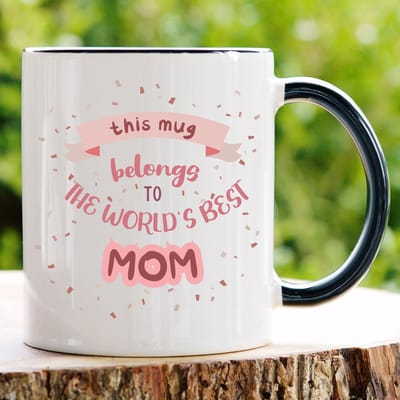 This mug belongs to best MOM mok - Valentijn cadeautje voor hem - Valentijn cadeautje voor haar - Valentijnsdag - Verjaardag cadeau - Cadeau voor man - Cadeau voor vrouw - Grappige cadeaus - Mokken - Vaderdag cadeautje - Moederdag