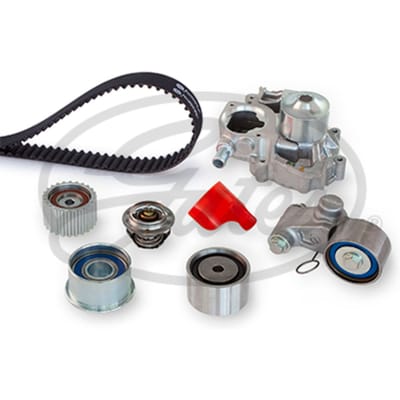 Waterpomp + PowerGrip distributieriem set GATES KP1TH15537XS-1