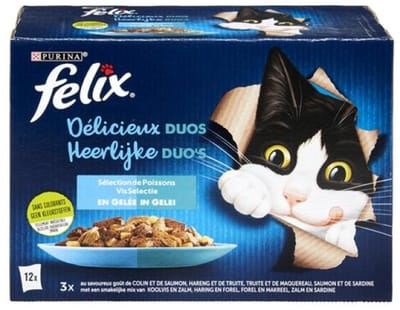 Felix - Malse reepjes visselectie in gelei - 12x85g