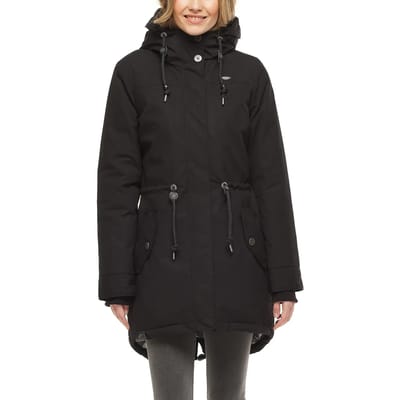 Ragwear winterparka elba Zwart-Xs