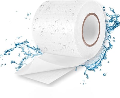 Reparatietape - 8cm x 2M - Transparant - Reparatiedoek - Zelfklevend - voor luifel, zeil, boothoezen en tenten - Waterdicht - TPU