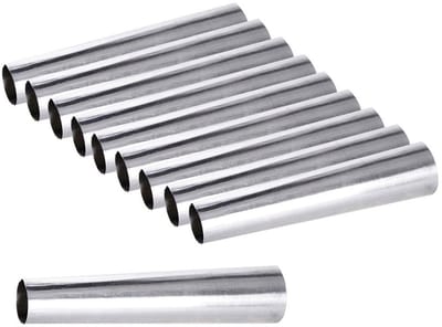 Orion - Bakvormen Set - Roestvrij - 10 cm - Metalen Vormpjes