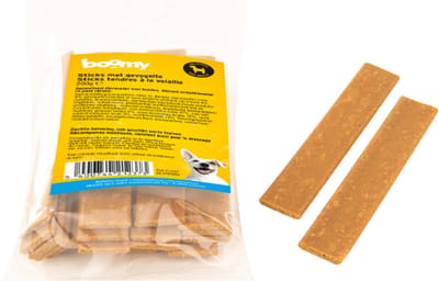 Boomy - Hondensnacks - Hondensnoepjes - Hondenkoekjes - Zachte kauwstaafjes - Sticks met kip - 2 x 200g