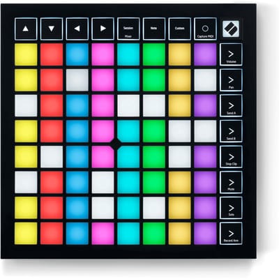 Novation Launchpad X - MIDI Grid Controller - 64 Velocity En Drukgevoelige RGB Pads - Polyfone Aftertouch - Mixercontrole - 8 Custom Modes - USB-C - Ableton Live Integratie