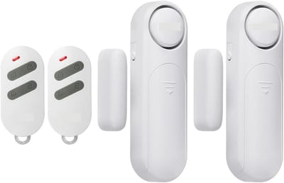 Alarm Systeem - Draadloze Sensor - Huis Beveiligen - 120dB Geluid - 300ft Bereik - Alarm Kit