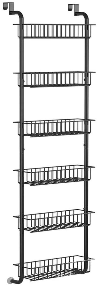 Sello! deur opbergrek – organizer – opbergruimte – hangend aan deur – minimalistisch – modern ontwerp – robuust – staal – zwart