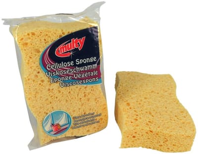 Multy Viscose huishoudspons 13x10x4cm