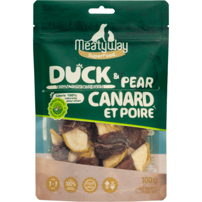 MeatyWay Eend en peer 100 g
