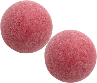 Tafelvoetbal Ballen - Vervangende Ballen - Spel Verbeteren - Mat Oppervlak - 36 mm Diameter - Rood