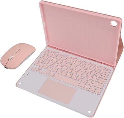 Draagbare Tablet Case met Volledige Bescherming, Afneembare Magnetische Toetsenbordhoes en Muis voor Tab A8 X200 X205, Ideaal voor Thuis en Werk