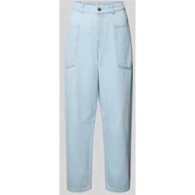 barrel fit Jeans met opgezette Zakken (onderstuk)