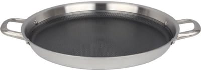 Cheffinger Paella Pan - 36cm – Zwart/Zilver