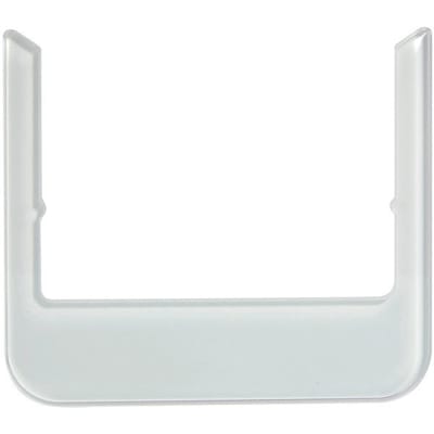 Hager Berker Design Frame - Afgerond - Polair Wit Glas - WD1131