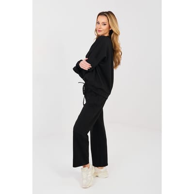 Serene Lounge Set - Zwart / One Size