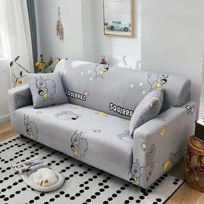 Geprinte Stretch All-Inclusive Bankhoes Wasbare Stretch Bank Stofdichte Jas Bankhoes 90-140cm