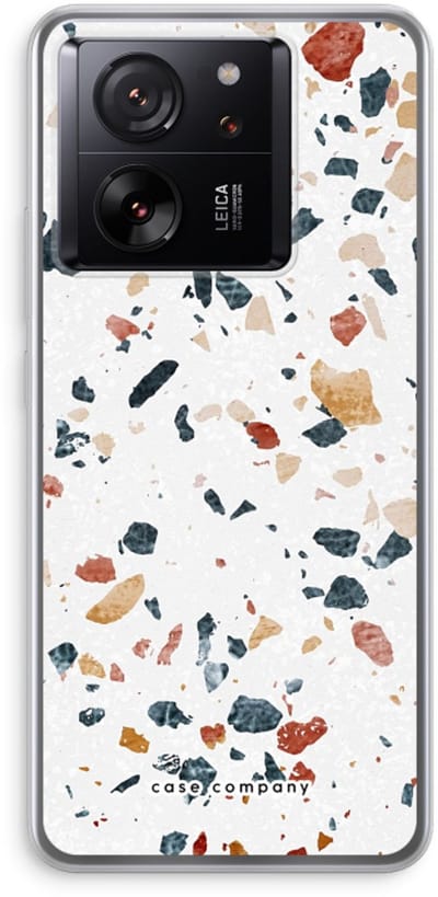 Case Company® - Hoesje geschikt voor Xiaomi 13T Pro hoesje - Terrazzo N°4 - Soft Cover Telefoonhoesje - Bescherming aan alle Kanten en Schermrand