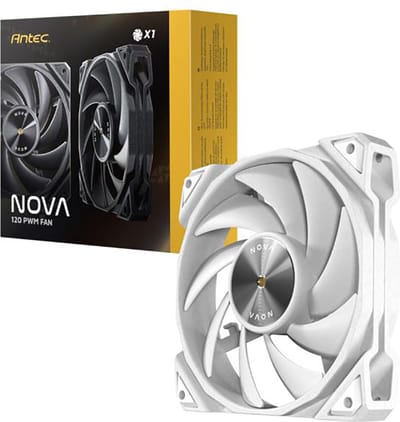 Antec 0-761345-40052-7 koelsysteem voor computers Wit