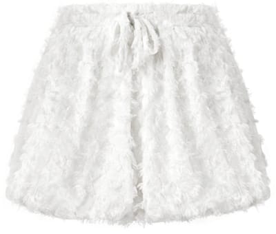 The Alexis Short - Trendy Korte Broek met Comfortabele Pasvorm - Casual Zomershort voor Vakantie en Dagelijks Gebruik - Wit - S
