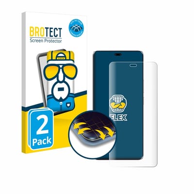 BROTECT - Screenprotector voor Honor Magic 7 Lite - Folie Beschermfolie transparant volledig dekking - 2 Stuks