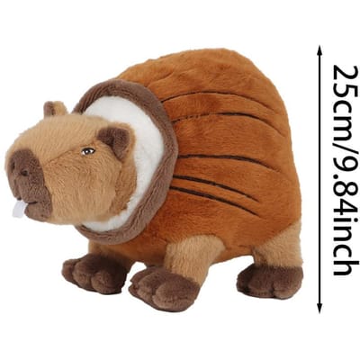 Tung Tung Tung Sahur Pluche Capybara Speelgoed Al Tralalero Sahur Italiaanse Hersenkronkel Dieren Anime Pluche Pluche Speelgoed Poppen Speelgoed Cadeaus brown