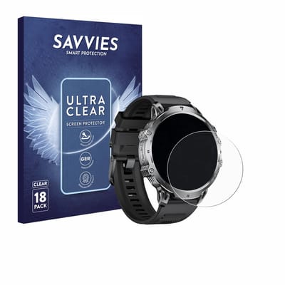Savvies - Screenprotector voor LIGE EF13 1.85" - Folie Beschermfolie transparant 18 Stuks
