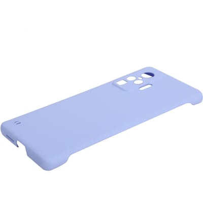 Coque de téléphone en plastique PC rigide de couleur unie pour Vivo X50 Pro, toucher doux givré, couverture de téléphone white