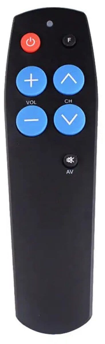 Universele Afstandsbediening voor Senioren – Eenvoudige bediening voor TV & Kabel (IR)
