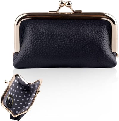 Mini Sieradendoosje van Echt Leer - Sieradenreiskoffertje met Kliksluiting - Organizer voor Dames - Ringen Oorbellen Kettingen Armbanden - Compact en Stijlvol