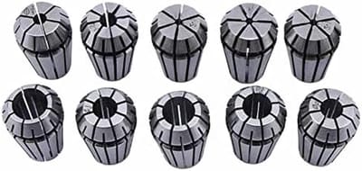 Set Spantangen - Frezen Draaien - CNC Werkstukhouder - Geïntegreerd Zelflosmakend - 1 tot 10 mm