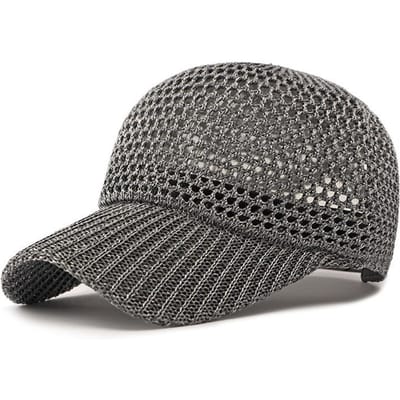 Unisex Sneldrogende Baseballpet - Waterdicht & Ademend - Verstelbare Zomerzonnehoed voor Sport & Casual Kleding Adjustable