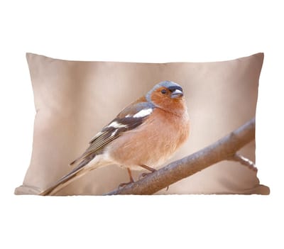 Sierkussens - Kussentjes Woonkamer - 50x30 cm - Vogel - Dieren - Vink