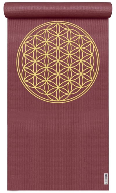 Yogistar Yogamat basic Flower of Life violet