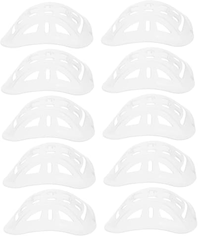 Helm Kin Cup - Kinriem Kaakbeschermer - Helm Stabiliseren - Ergonomische Vorm - 8x5cm - Transparant