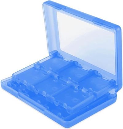 Opberg-Box geschikt voor 22 Nintendo 2DS - 3DS - Dsi - DS Lite Game-Cards. Blauw