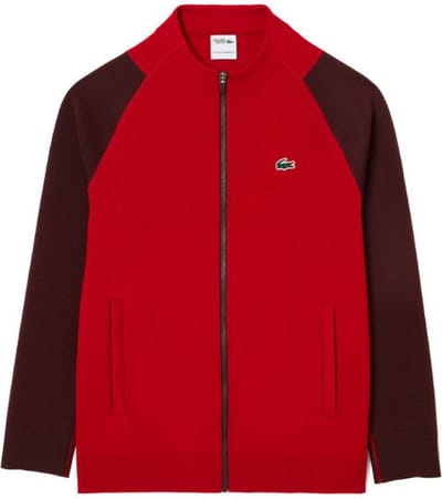 Lacoste sportjack heren X Novak Djokovic Rood/Bordeaux