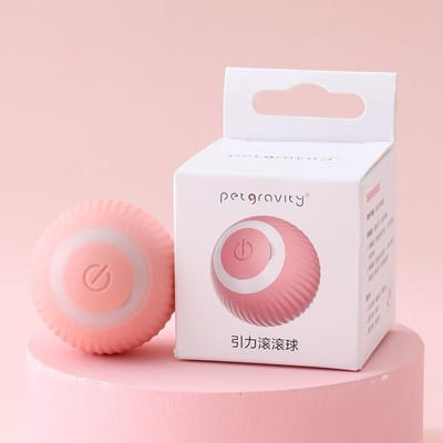 Petgravity Slimme Kattenspeeltjes Automatische Rollende Bal Elektrische Kattenspeeltjes Interactieve Hoge Kwaliteit Kattentrainingsspeeltjes voor Binnenspelen