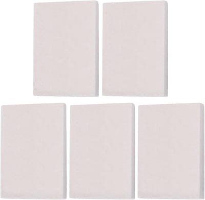 Vilt Schrapers - Wrap Tools - Auto Folie Aanbrengen - Zachte Vilt Rand - 5 Stuks - Grijs