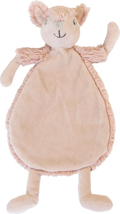 Happy Horse Eekhoorn Sancho Knuffeldoekje - Roze - Baby cadeau