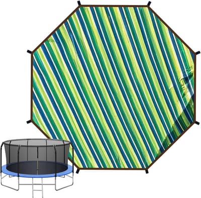 Trampoline Afdekking - Veiligheidsnet Cover - Tuin Entertainment - Waterdicht UV Bestendig - 43 m - Zwart