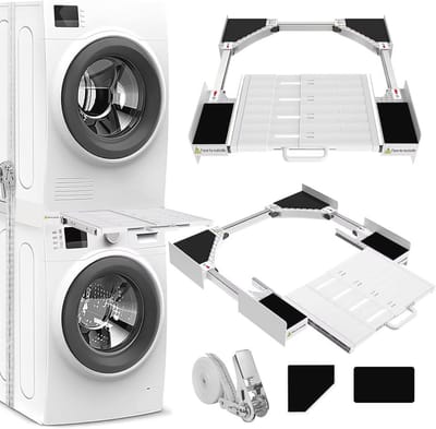 Universeel Verbindend Frame voor Wasmachines en Wasdrogers - Stapelset voor Optimaal Gebruik van Ruimte