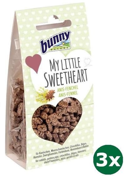 3x30 gr Bunny nature my little sweetheart anijs / venkel