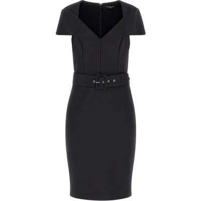 GUESS Marciano By  Atlanta Dress Jet Black Taglia: 36 | Abiti Midi Outlet | Donna | Nero