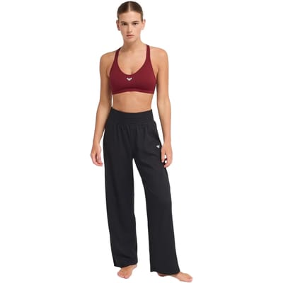 Roxy Rise & Vibe Rib Smoked Broek Zwart S Vrouw