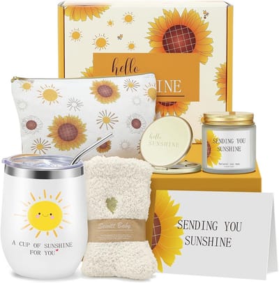 Luxe Verzorgingspakket voor Vrouwen - Beterschap Snel & Zelfzorg Geschenkmandset voor Verjaardag, Kerstmis, Moederdag en Valentijnsdag