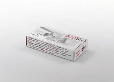 Nietjes - Verzinkte nietjes - Documenten nieten - Van staaldraad - 1000 stuks - Zilverkleurig