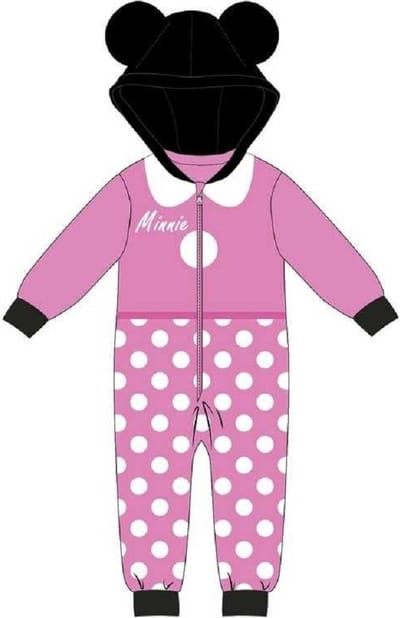 Disney Minnie Mouse - Onesie - Roze - Pyjama jumpsuit - Maat 92